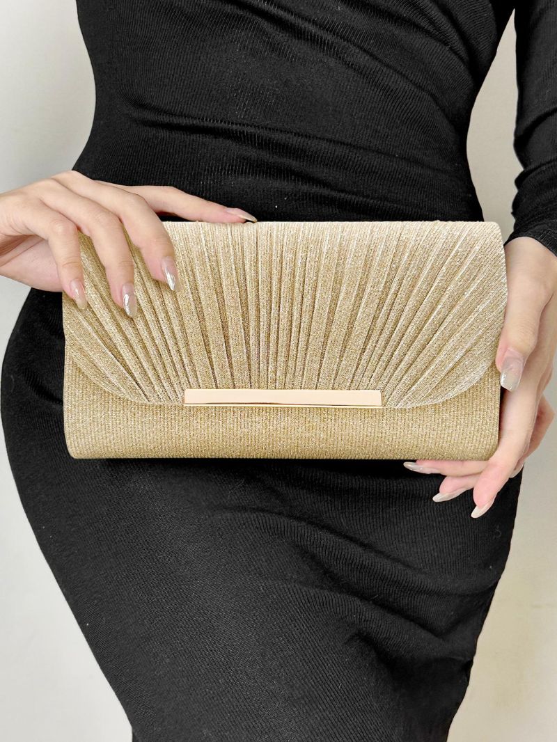 Small Envelope Bag Glitter Design For Prom, Perfect Bride Purse For Wedding, Prom & Party Events
