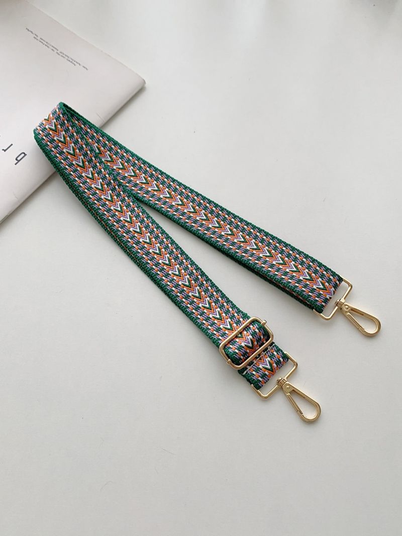 Geometric Pattern Adjustable Strap
