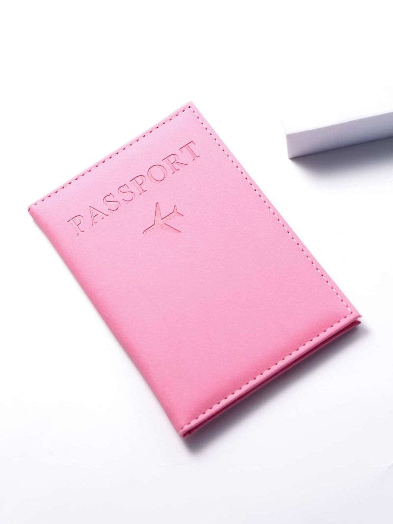 PU Travel Passport Cover Fashion 2022 Women Passport Holder Case For Men Travel Document