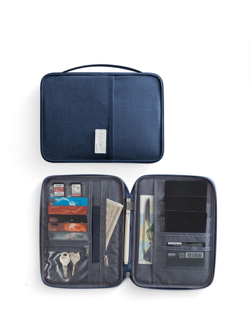 Unisex Wallet Family Passport Holder Woman Case Organizer Travel Accessories Document Bag Card Holder