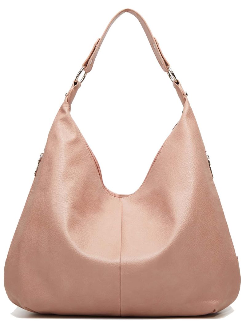 Minimalist Hobo Bag Oversized Black, Mothers Day Gift For Mom