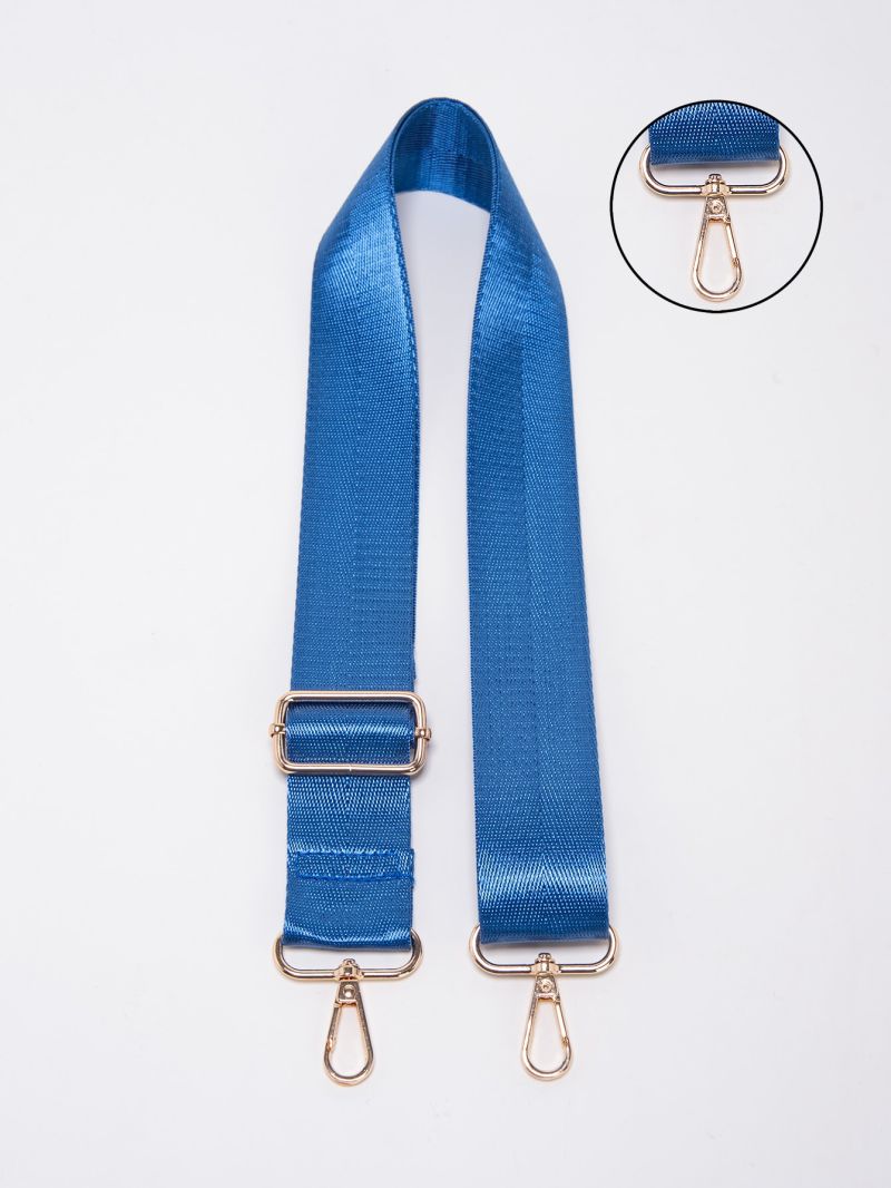 Buckle Decor Bag Strap Fashion Yellow