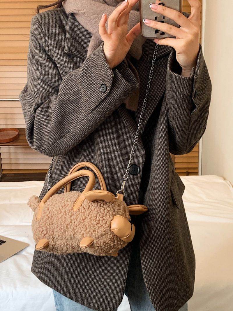 Small Novelty Bag Cartoon Design Fluffy