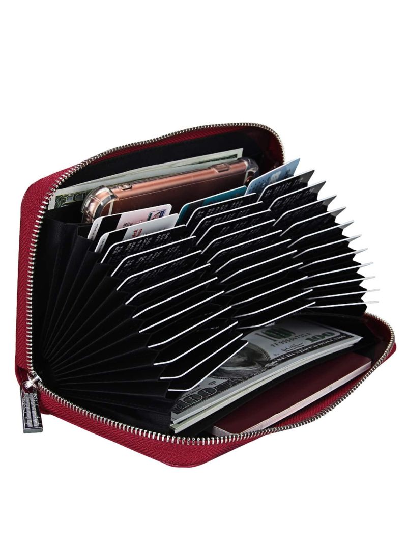 New Pu Women Wallets Female Long RFID Anti Theft Purses Phone Bag Large Capacity Money Bag