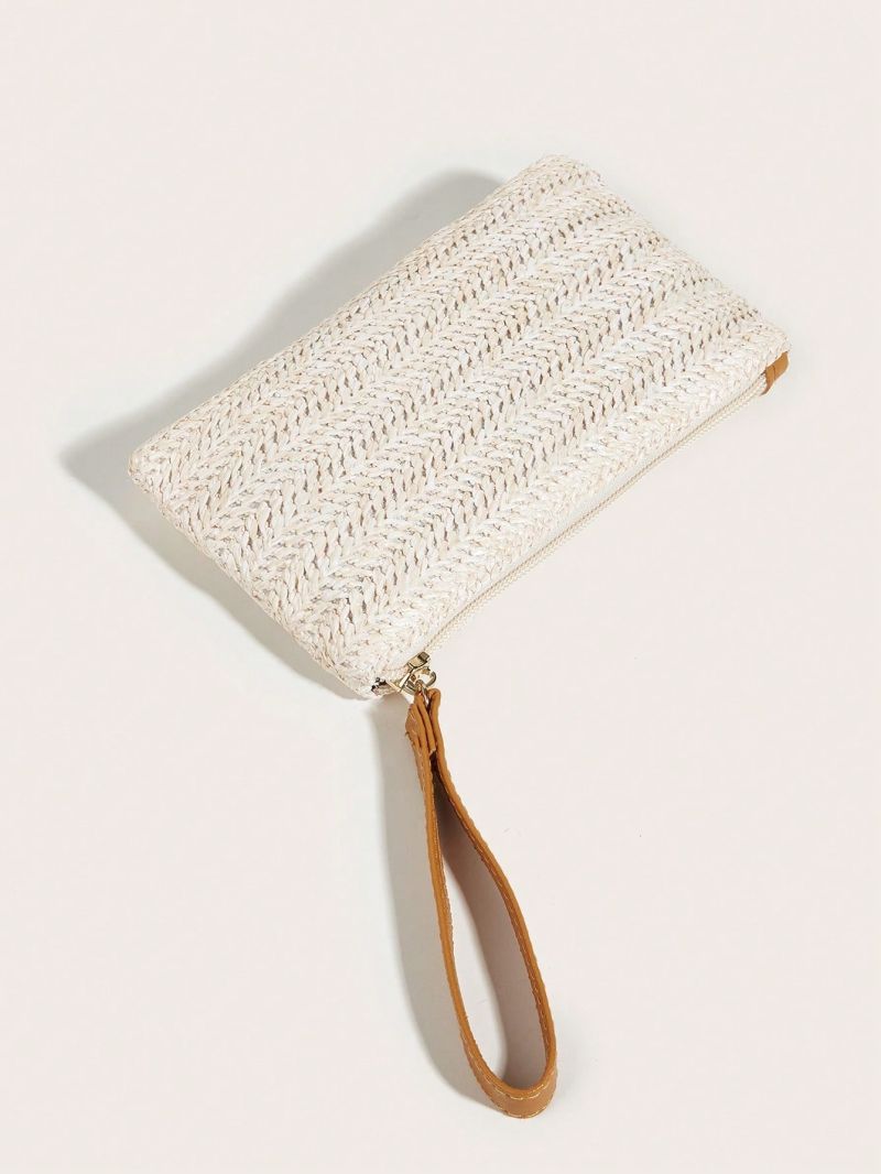 Minimalist Straw Bag