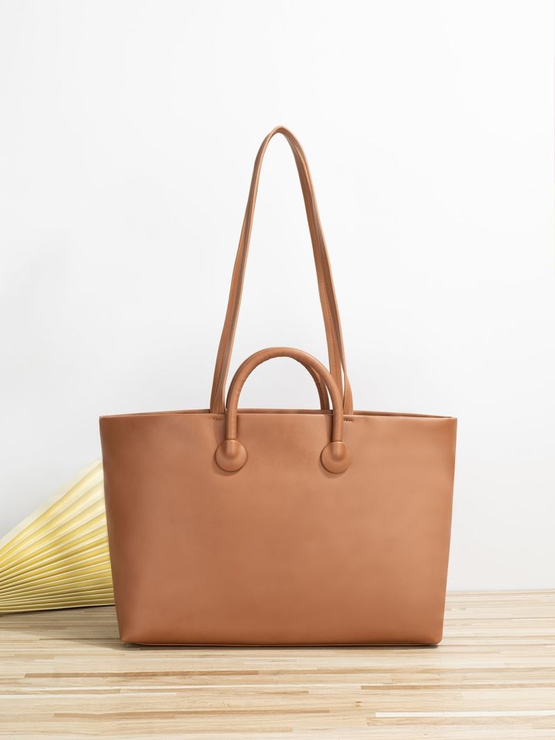 Oversized Top Handle Bag Minimalist