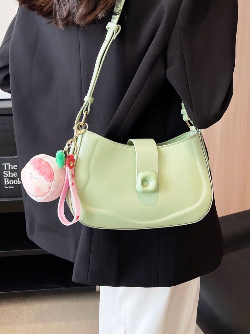 Minimalist Hobo Bag Small With Bag Charm