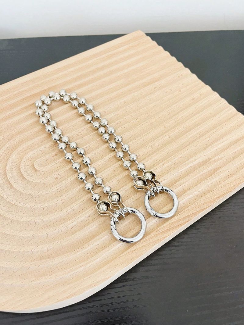 Beaded Chain Strap For Bag