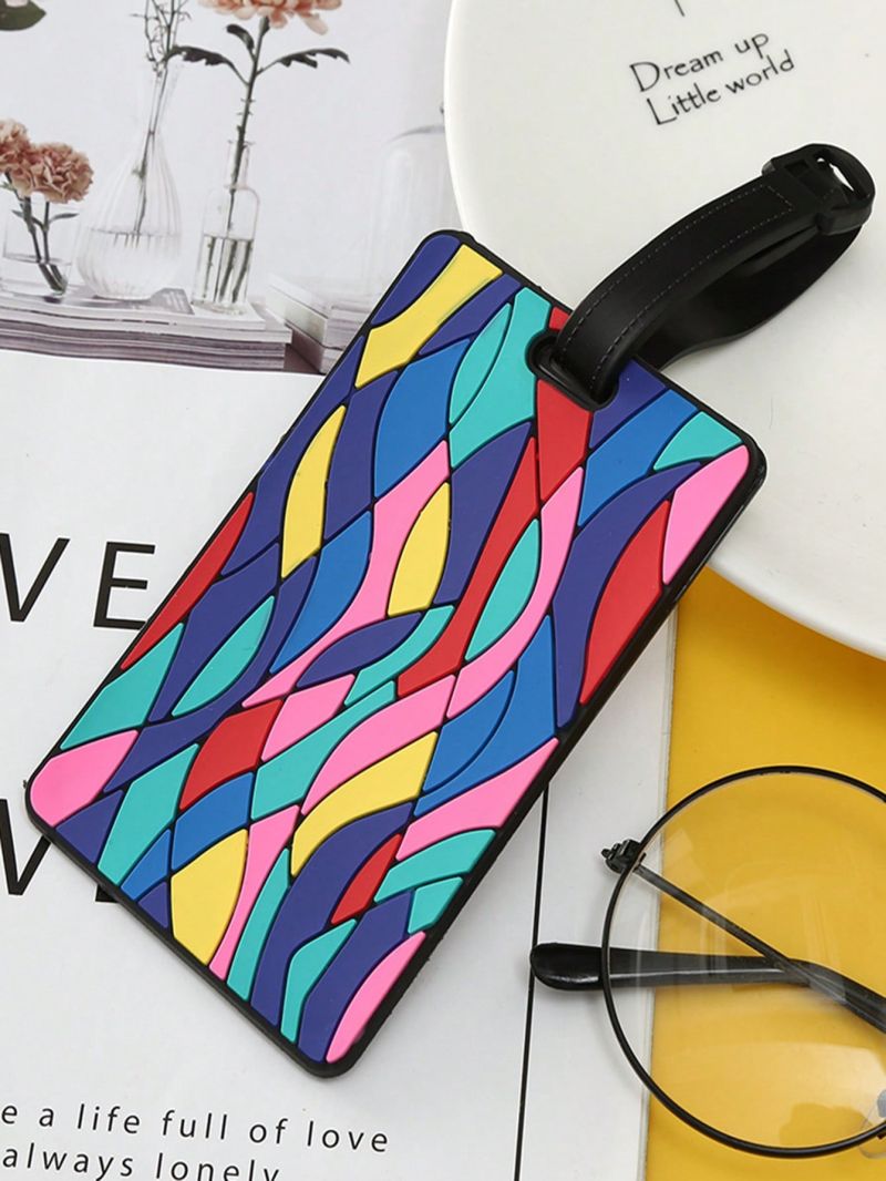 New Suitcase Color Pattern Luggage Tags Design Id Tag Luggage Label Address Holder