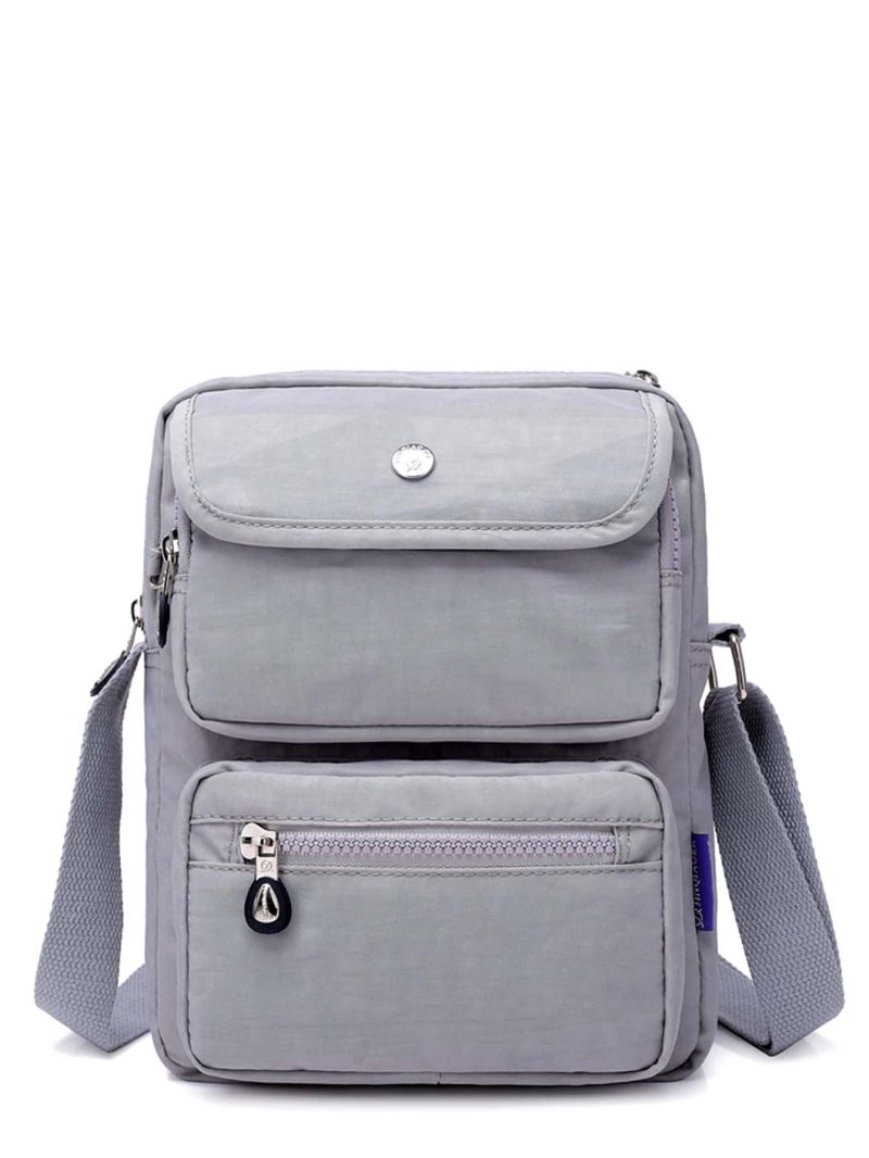 Mini Square Bag Studded Detail Multi-Pocket