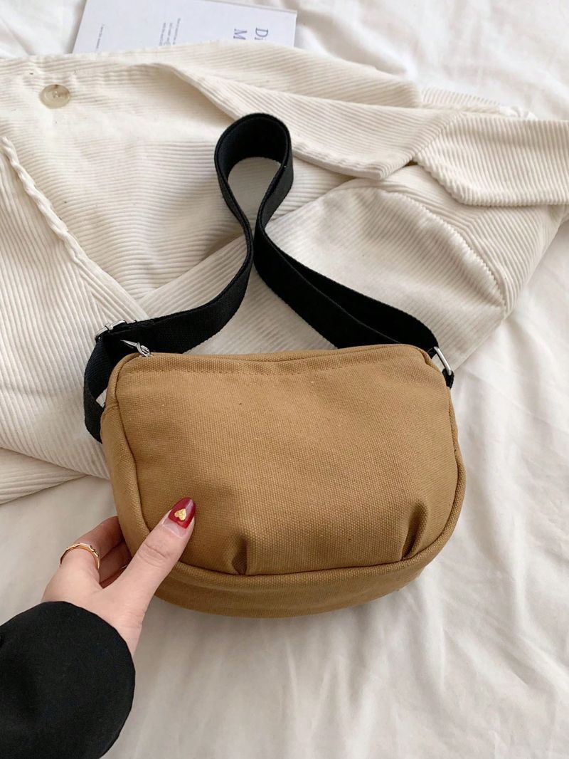 Minimalist Crossbody Bag Small Zipper