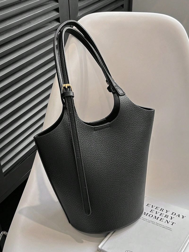 Medium Bucket Bag Solid Color