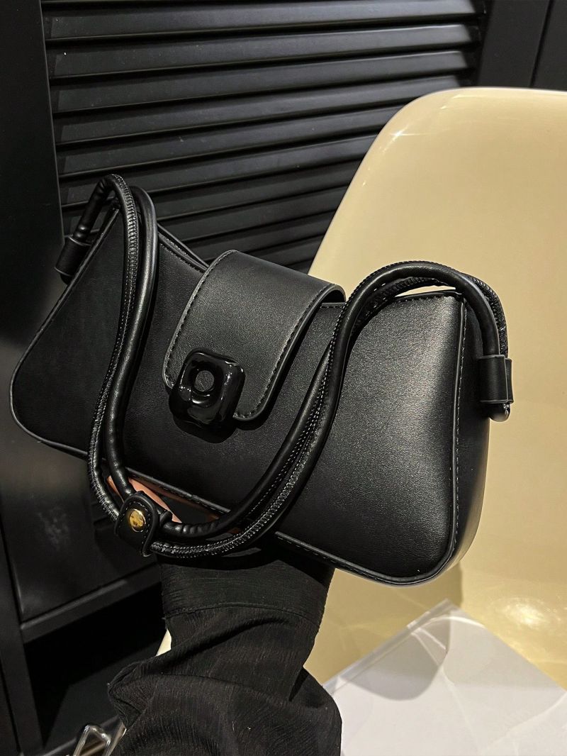 Minimalist Baguette Bag Medium Brown