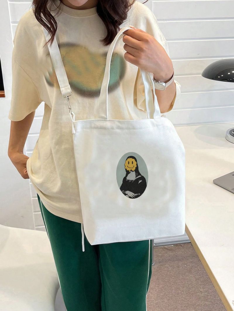 Small Shopper Bag Graphic Print