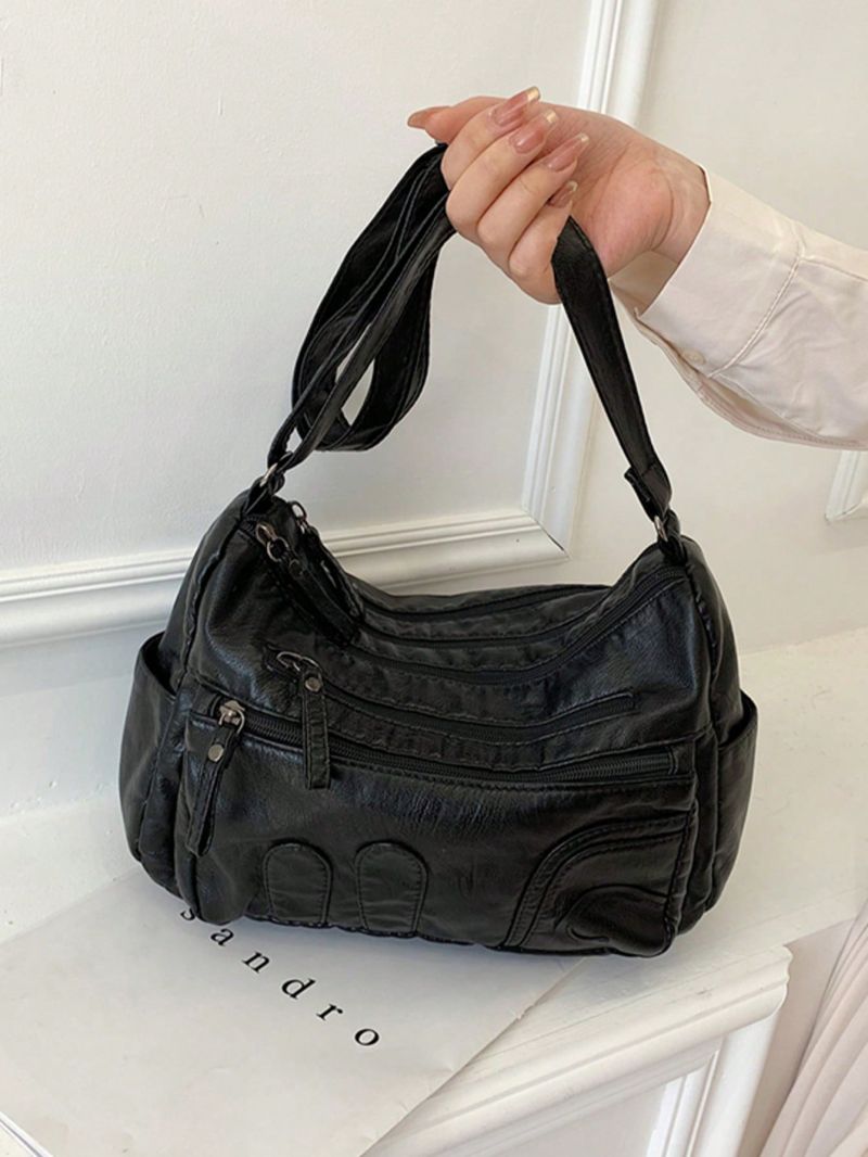 Medium Hobo Bag Solid Color