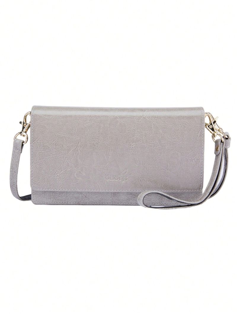 Genuine Leather Women's Wallet With Multiple Card Slots Multifunctional Phone Pouch Bag