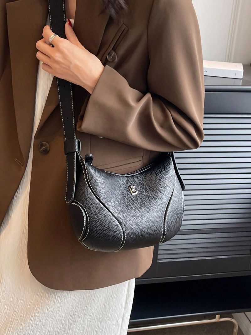 Minimalist Hobo Bag Small Zipper