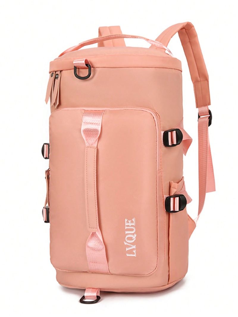 Medium Classic Backpack Letter Pattern