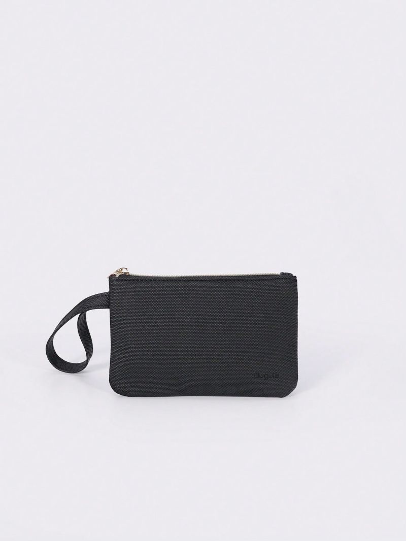 Black Coin Purse PU For Daily