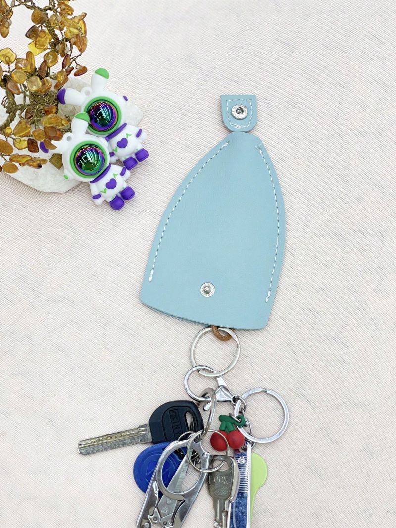 Minimalist Key Case Snap Button Car Holder Case