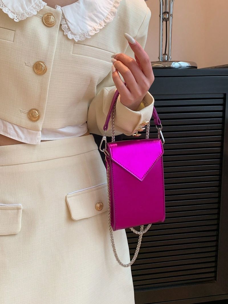 Mini Flap Square Bag Funky Pink