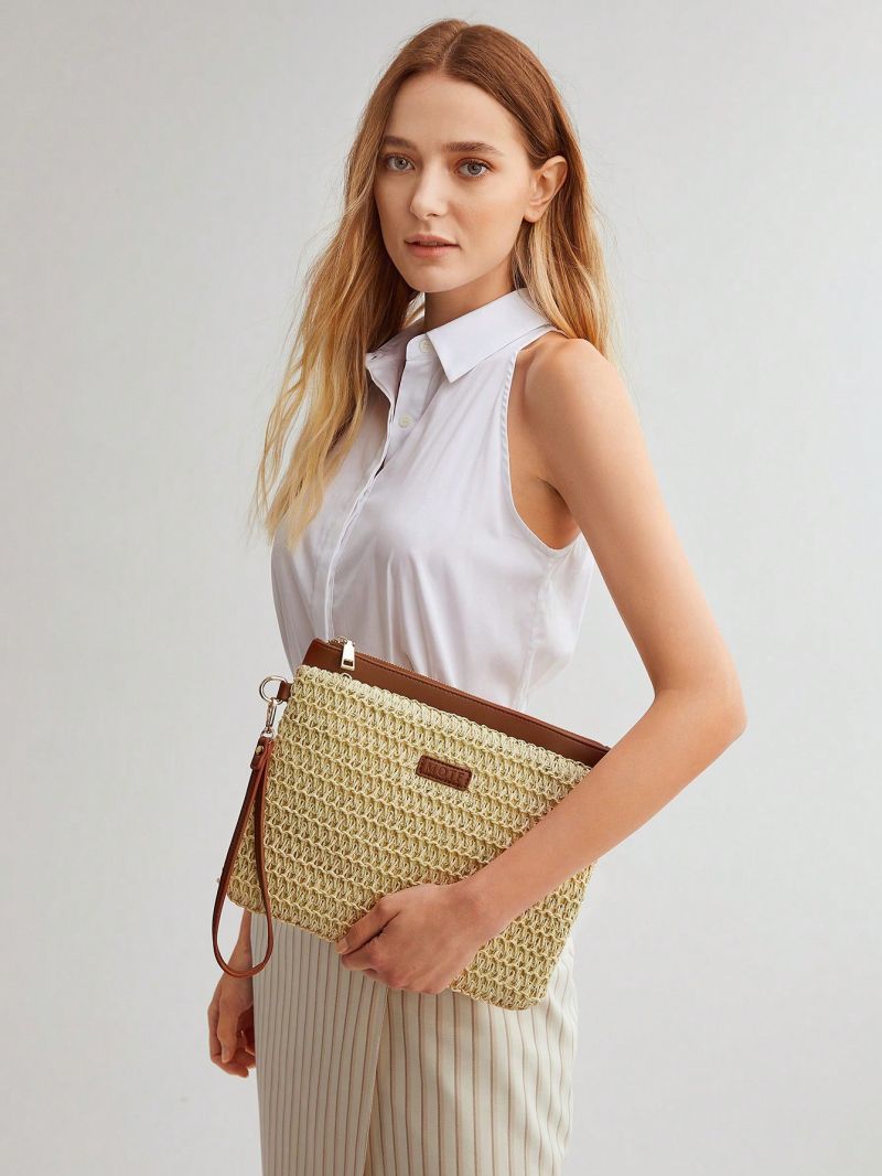PREMIUM WOVEN CLUTCH BAG
