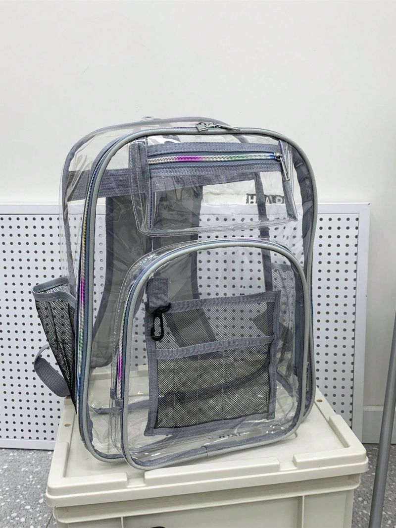 PVC Classic Backpack Clear