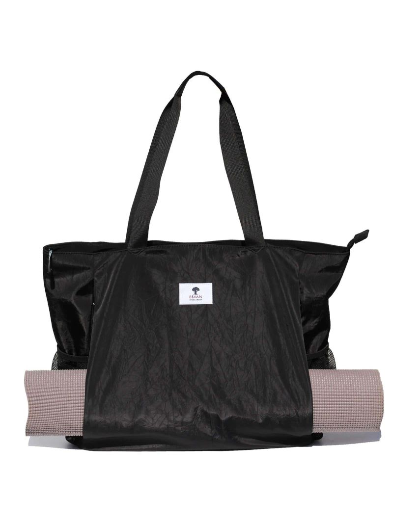 ESVAN Yoga Mat Bag Yoga Tote Carrier Shoulder Bag Carryall Tote for Office,Yoga,Pilates,Travel,Beach and Gym