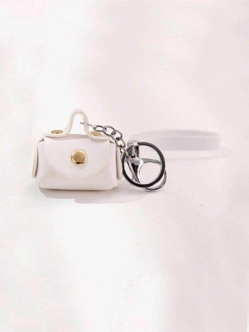 New Fashion Pu Keychain Mini Wallet Ladies Car Key Holder Coin Purse Clutch Bag