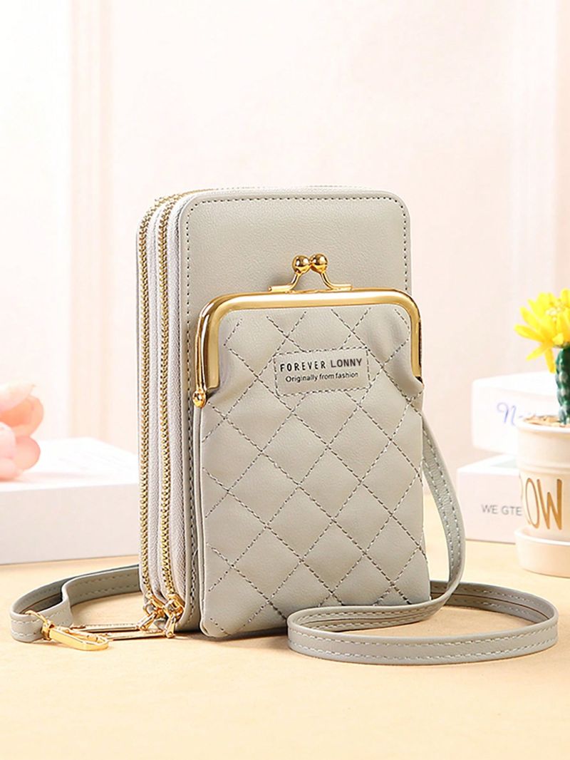 Small Crossbody Cell Phone Purse For Women, Mini Shoulder Handbag Wallet With Credit Card