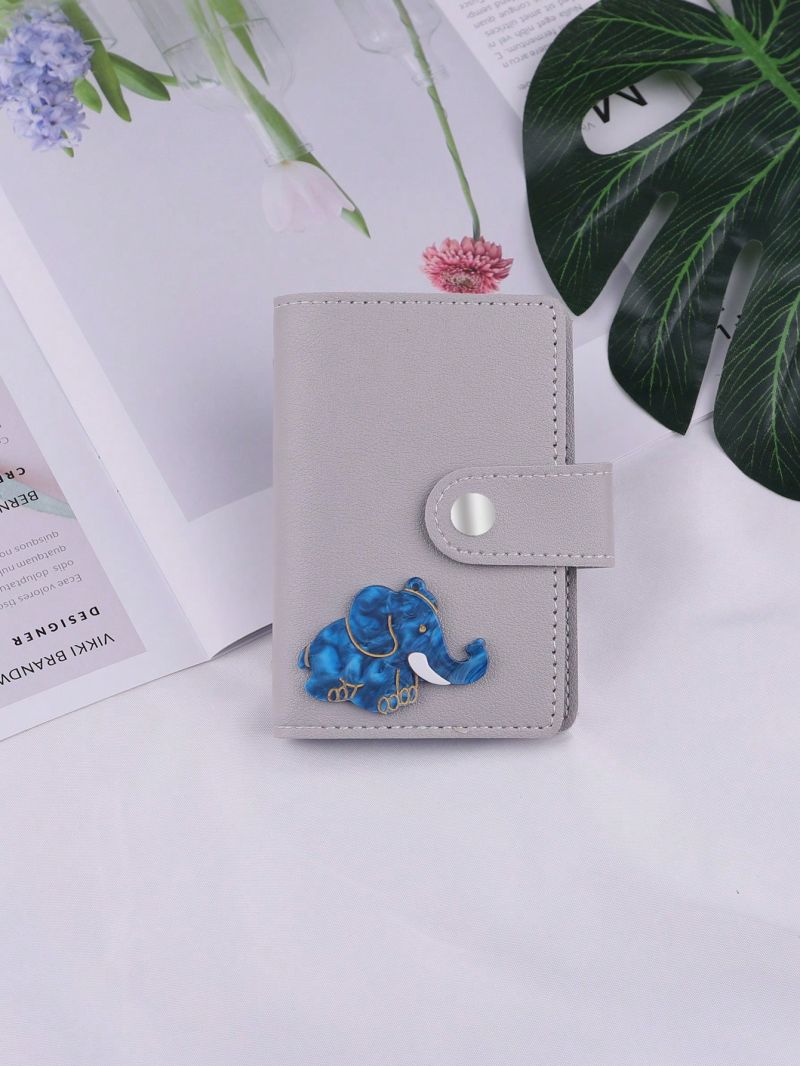 Elephant Decor Card Holder Fashion Style