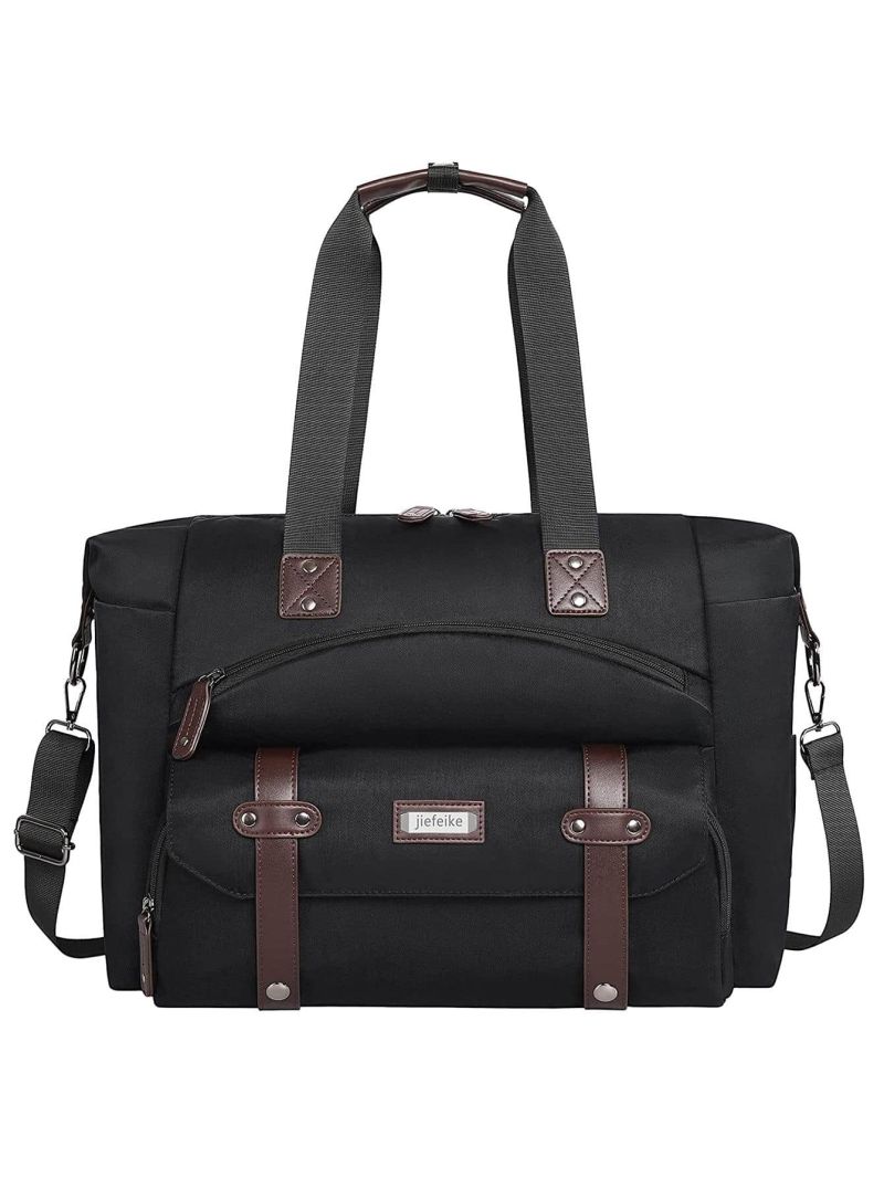 Diaper Bag Tote,Portable Baby Bag with Changing Pad,Anti-Theft Insulated Pocket,Shoulder Tote for Dad Mom Boys Girls,Extra Large Diaper Bags for Overnight Weekend Travel Hospital