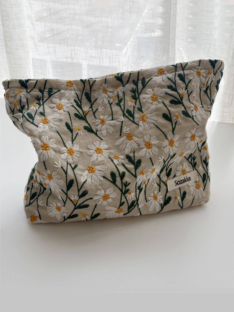 Cosmetic Bag Clutch Bag Large Makeup Organizer Bag Cosmetic Pouch Women Cute Toiletry Beauty