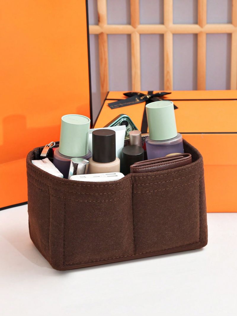 Simple Casual Large Capacity Solid Color Liner Storage Bag