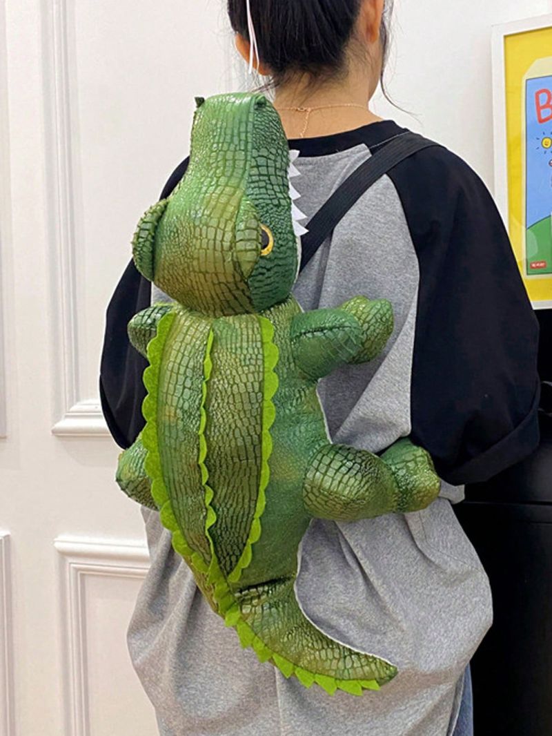 Oversized Novelty Bag Cute Crocodile Design