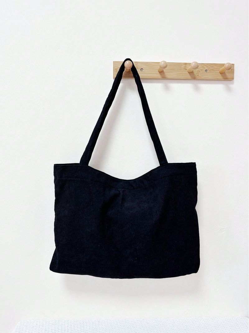 Minimalist Fluffy Shoulder Tote Bag