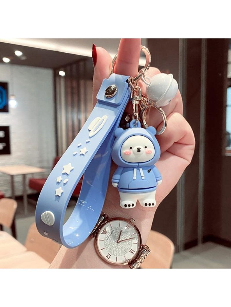 Cartoon Bear Design Bag Charm Cute